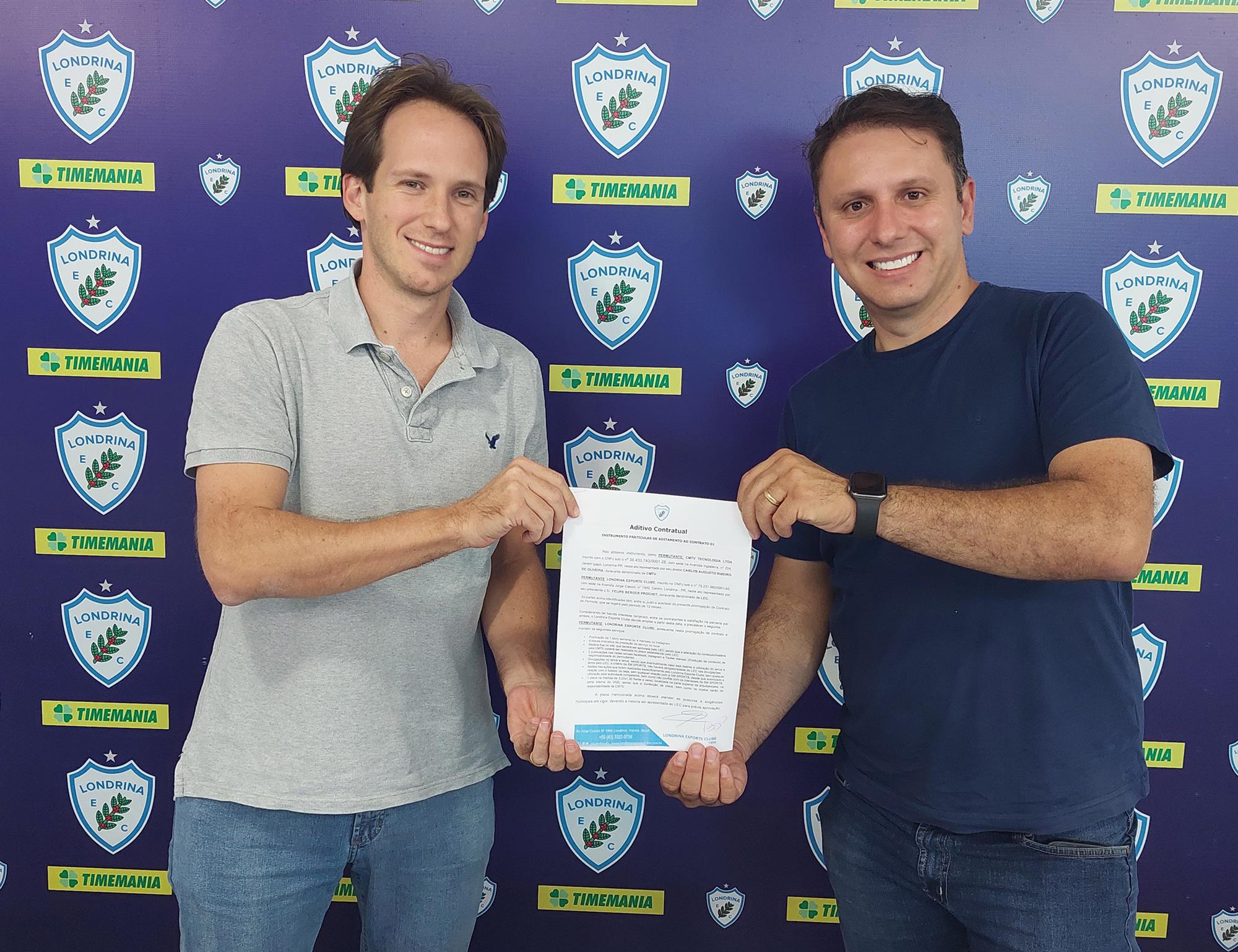 Londrina Esporte Clube renova a sua parceria com a NG Telecom